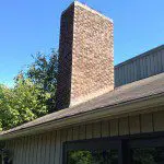 Crumbling crown Chimney