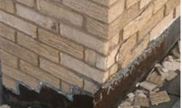 Chicago spalling brick on chimney