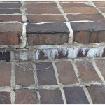 Barrington, Ill. home needs brick step maintenance